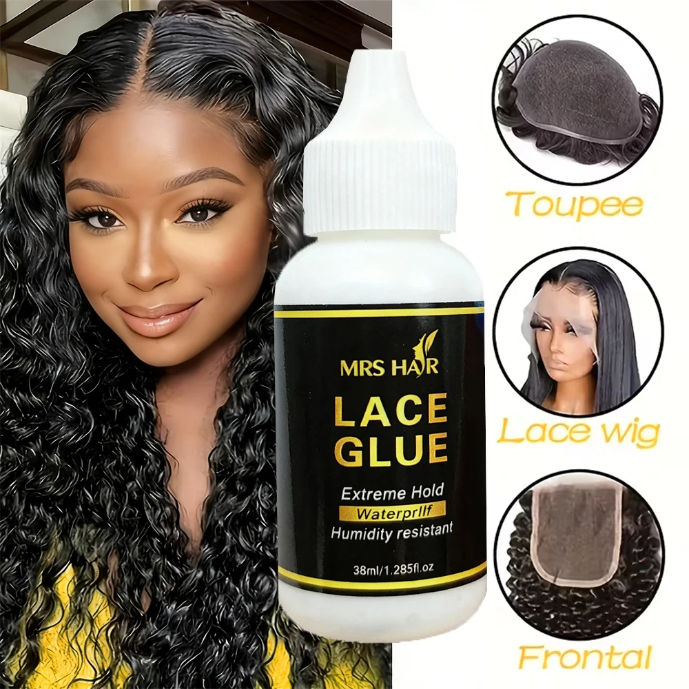 

Клей для кружевных париков 1/2/3 Lace Glue, 38 мл, экстрасильная фиксация, водостойкий, для кружевных фронтальных и полноразмерных париков, долговечный и стойкий.