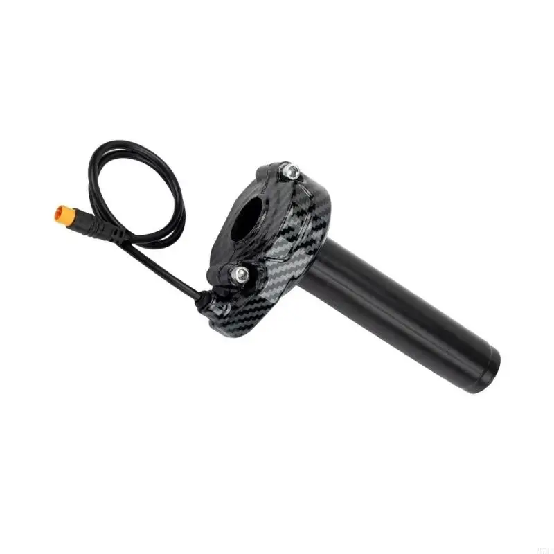 M76E E-Bike-Lenker-Service-Kit mit Volldreh-Gasgriffsteuerung, 3-poligem Kabelende, 7/8-Zoll-Passform, Kabelleitung – Detail 9