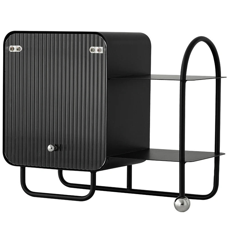 

Simple desktop rack Multifunctional dust storage cabinet Cosmetics storage box