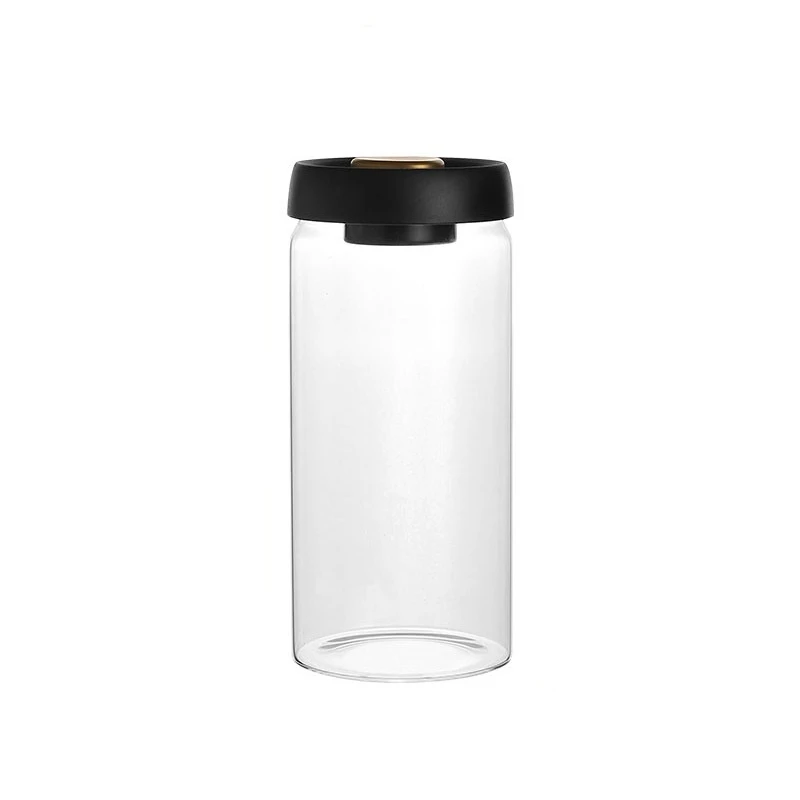 Glass Vacuum Sealed Jar, High Borosilicate, Large Capacity, Moisture-Proof, Kitchen, Tea Jar, miscellaneous Grain Storage Bottle