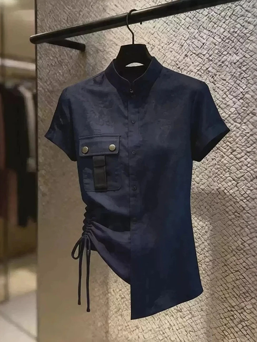 

New Chinese Design Loose Short Sleeve Women's Shirt Summer Casual Comfortable High-End Feeling Small Top Loose Fit Shirt