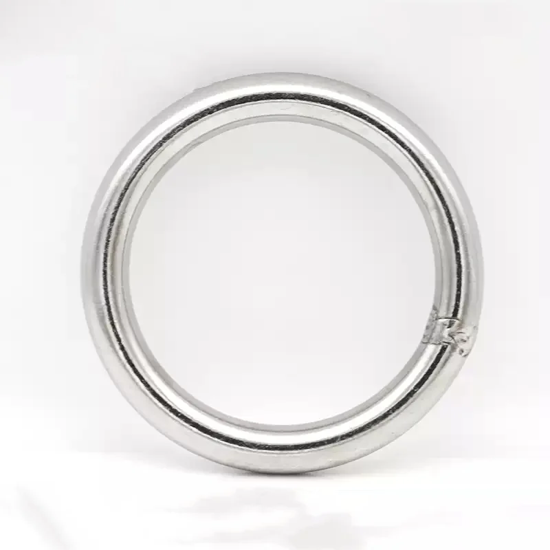 SUS304 Edelstahl O-Ring M3 M4 M5 M6 M8 M10 M12 Massiv Geschweißter O-Ring Durchmesser 15-500mm Geschweißte Rundringe für Umreifung – Detail 3
