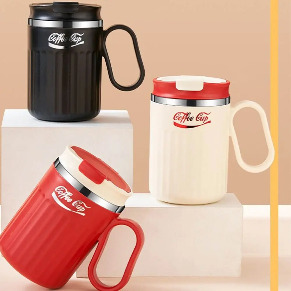 

500ml Thermal Mug with Tea filter 304 Stainless Steel Inner Insulation Coffee Cup Large Capacity Leak-Proof Milk Tea Cup