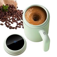420ml Electric Coffee Self Mixing Mug Automatic Stirring Mug Tea Milk Drinking Cup Mixer Cup Smart Mug Milk Cup Mark Cup