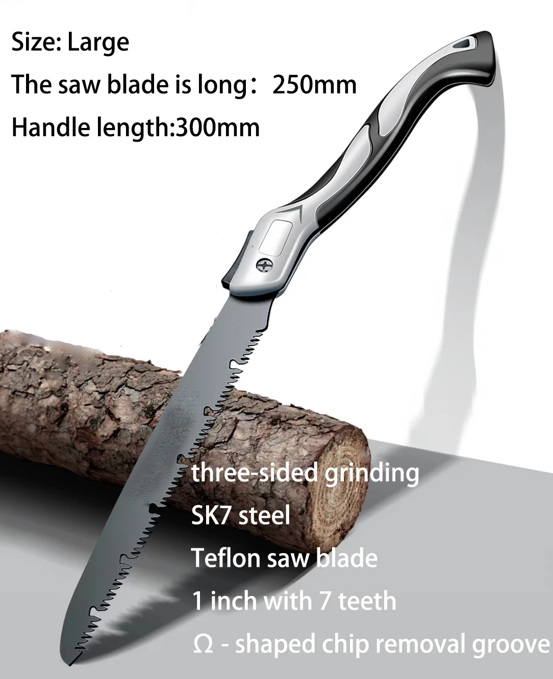 Folding Saw Woodworking Folding hacksaw Multifunction Cutting Wood Sharp Camping Garden Prunch Saw Tree Chopper Knife Hand