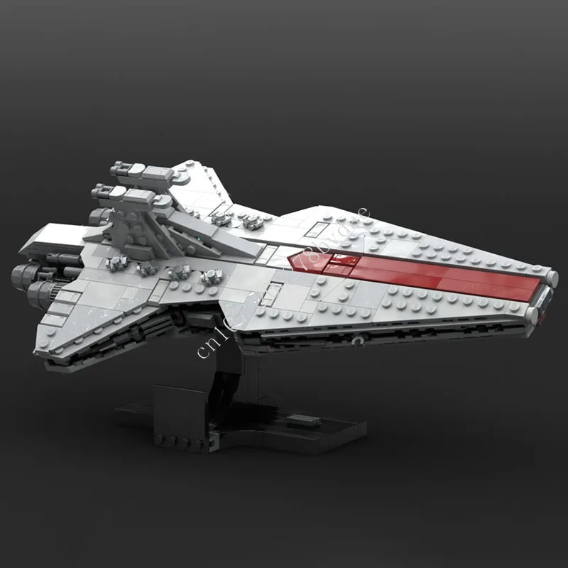 638 PCS Sci-Fi Cruiser Building Blocks Set Space Ship Assembly Model Educational Home Decoration Gift for Adults man Collection