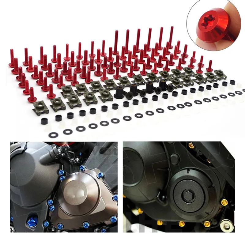 Motorcycle Accessories Moto Screw Kit Covers For DUCATI cr 125 biz 125 xr 400 dio 34 nc 750x shadow vt1100 xr 600 dominator