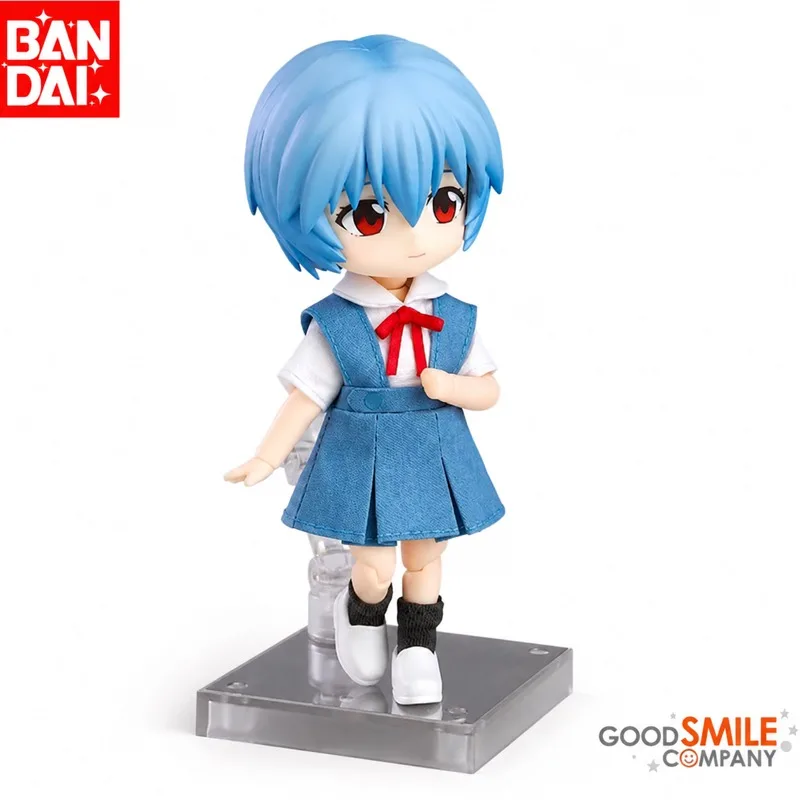 In Stock Bandai Original Bandai Neon Genesis Evangelion Ayanami Rei Action Figure Model Doll Brand New Boxed Anime