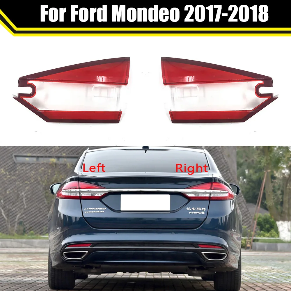 

Taillight Cover Taillamp Shell Rear Lampshade Lampcover For Ford Mondeo 2017 2018 Replace Auto Tail Light Mask