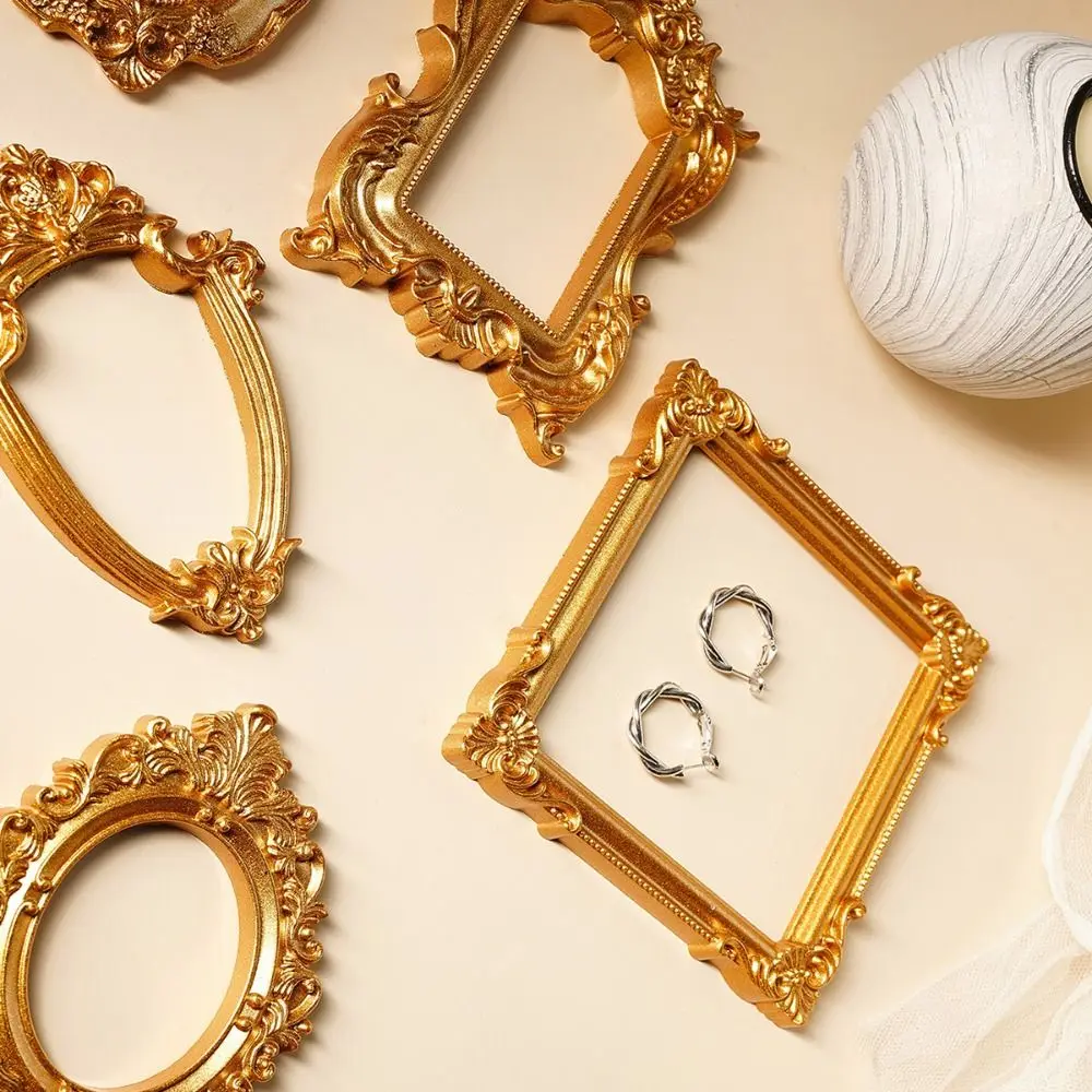 Vintage Gold DIY Shadow Box Frame DIY 3D Mini Photo Frames Memory Display Frames Gifts