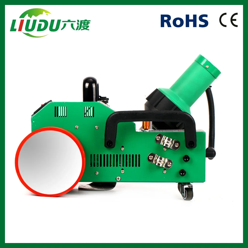 Soldador de cuña de Geomembrana de plástico de alta frecuencia, soldador automático de cuña de soldadura de Geomembrana