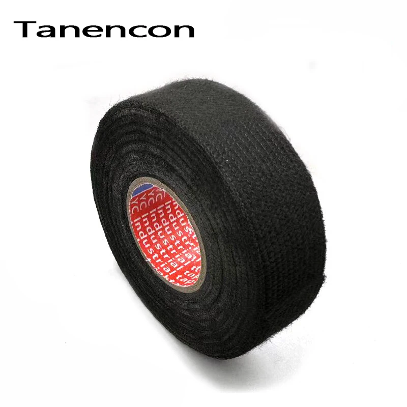 Dustproof Heat-resistant Wiring Harness Tape Looms Wiring Harness Cloth Fabric Tapes Adhesive Cable Protection 15M*32/25/19/9mm