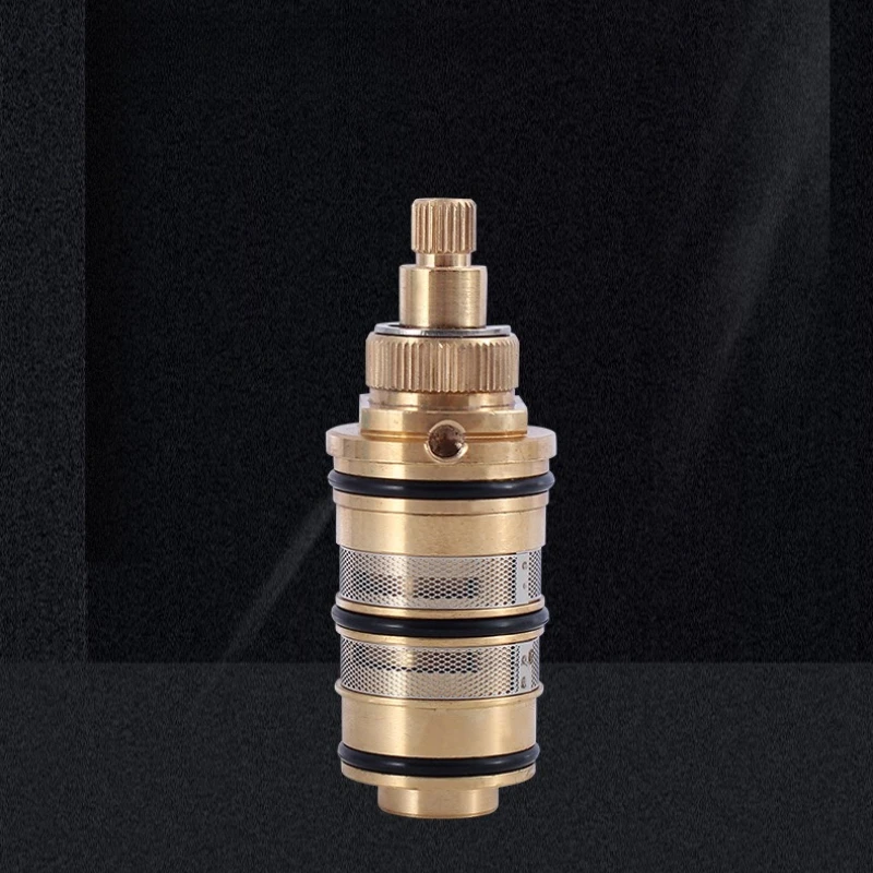 H6 Brass Thermostatic Cartridge Hot Cold Temperature Control Valve Core For Smart Faucet Solar Water Heater H6
