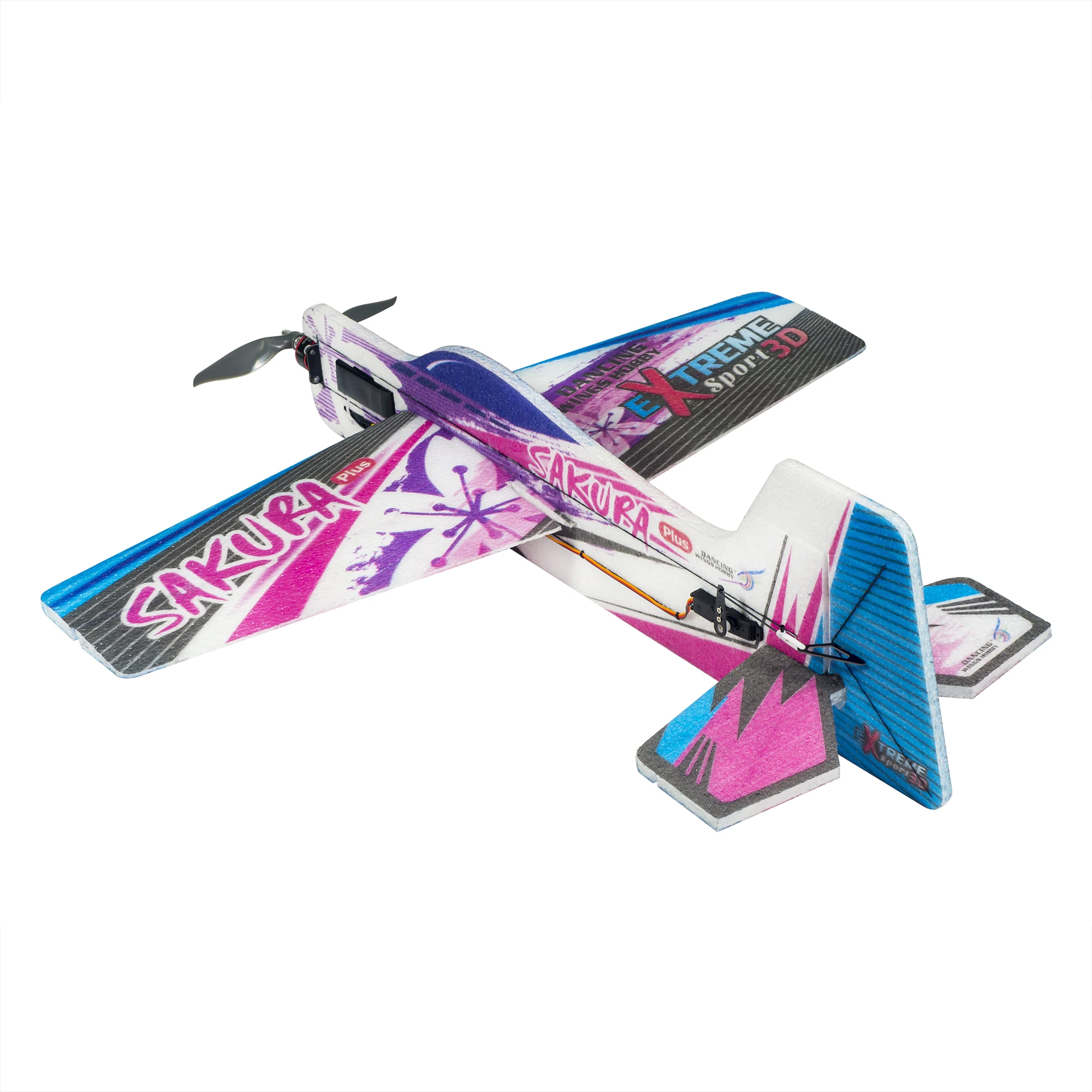 

DW Hobby Foam RC Airplane 600mm Sakura Plus KIT EPP RC Plane 4CH MM2208 1700KV Plane Brithday Gift for Hobbyist Christmas E44