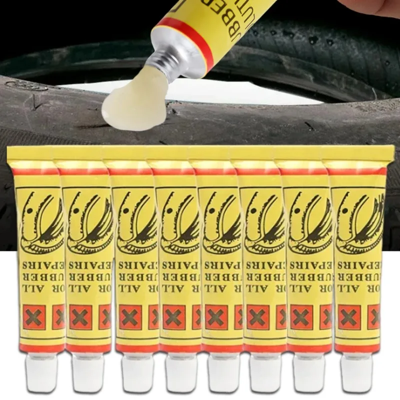 Tire Repair Glue Liquid Strong Rubber Glues Wear-resistant Non-corrosive Adhesive Car Strong Leather Tools Car Accessories