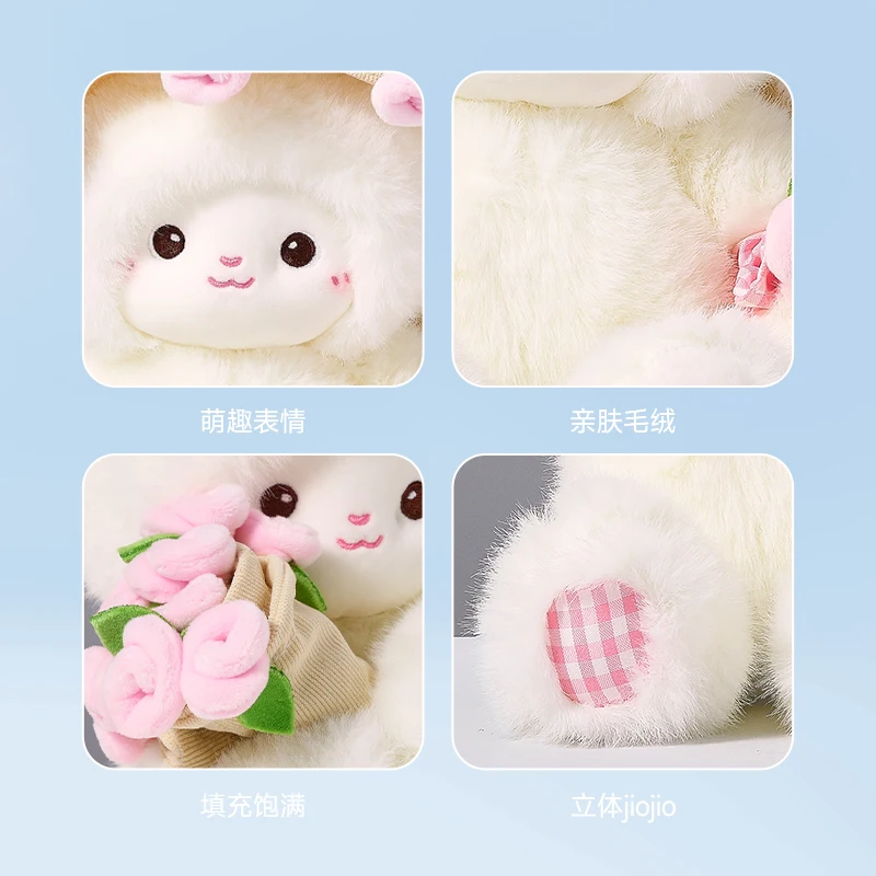 

Authentic new Lenle clever rose lamb doll plush toy girlfriend Christmas birthday surprise gift
