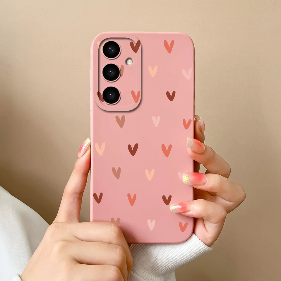 For Samsung S24 S24 Plus Case Cute Bear Durable Silicone Liquid Drop-Resistant Shockproof For Samsung Galaxy S 24 S24Plus Bumper