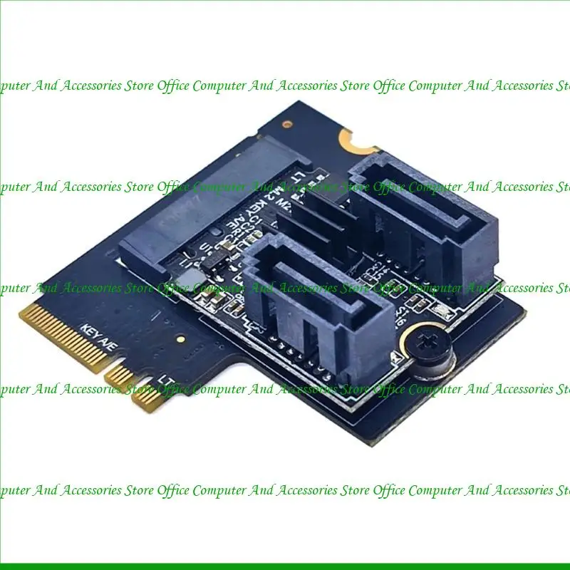 U55C NGFF KEY A/E TO 2 PORT CARTÃO EXPANSÃO RISER SATA3 6G Controller