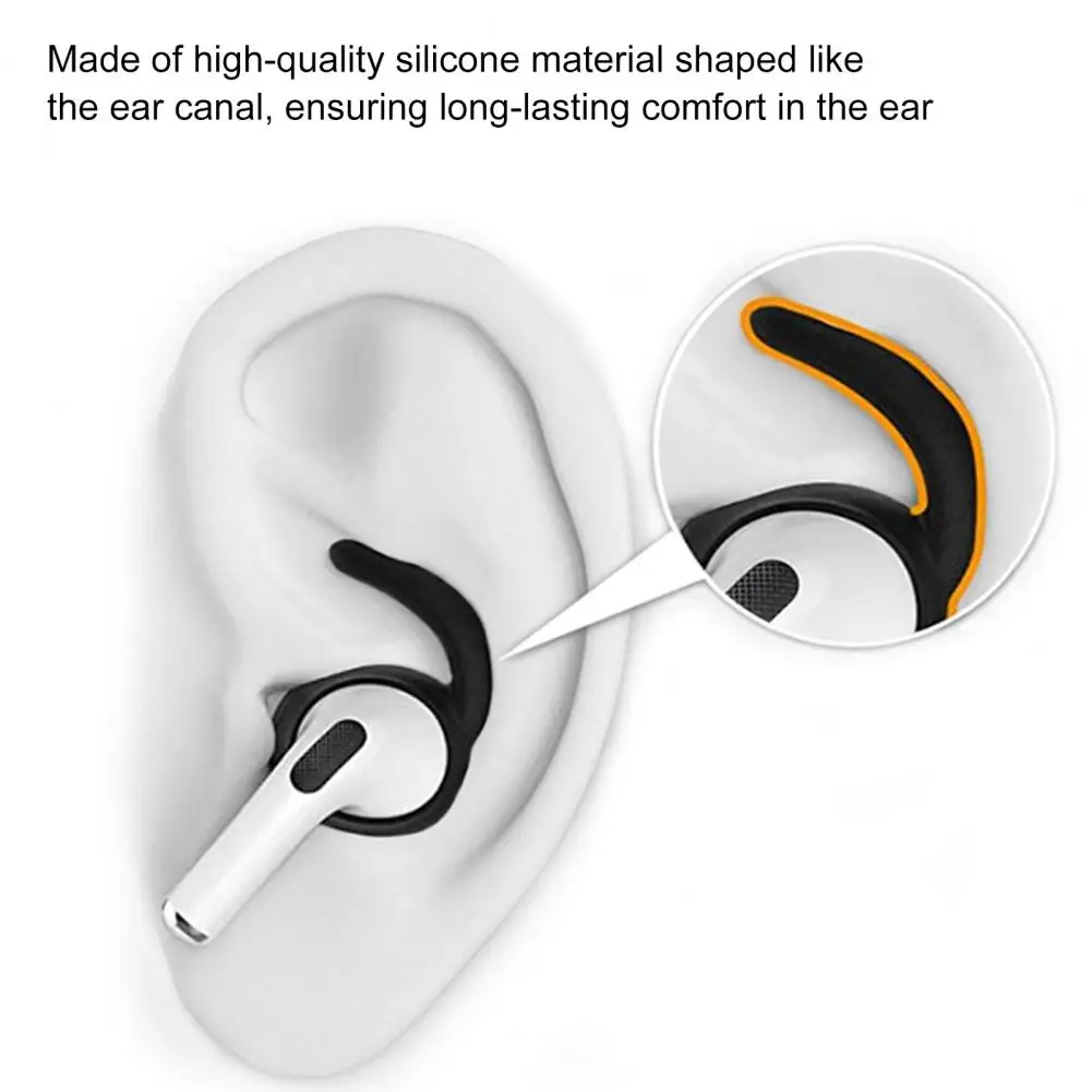 3 Pairs Tear Resistance Earbuds Covers Portable Drop proof Earplug Pads for Pro 3 Bluetooth compatible Earphone