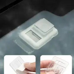 EZ Pass Holder For Windshield Adhesive Toll Pass Windshield Mount Toll Pass Holder Portable Sunscreen EZ Pass Holder EZ Pass