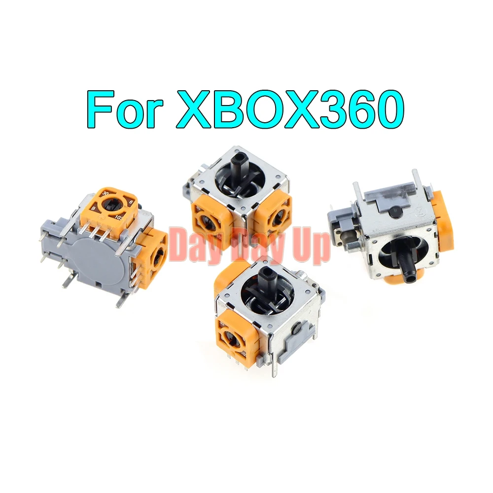 1PC オリジナル新 3D アナログサムスティックセンサーソニー PS2 コントローラ用 Xbox 360 XBOX360 オレンジ