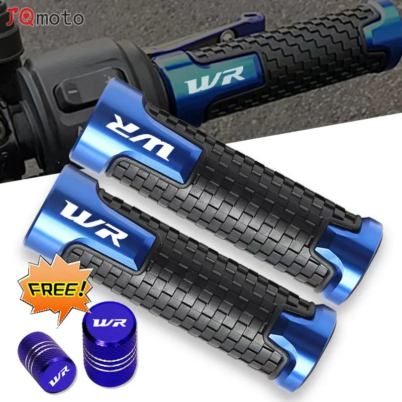 

For YAMAHA WR125X WR125R WR200 WR250 F WR250R WR250X WR250Z WR426F WR450F with Logo "WR" 7/8 "Motorcycle CNC Handlebar Grips