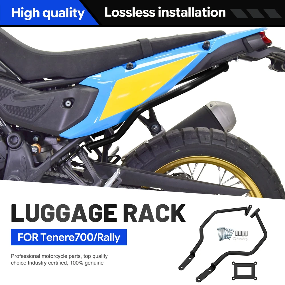 Motorcycle Highway Crash Bars Engine Tank Guard bar Bumper Stunt Cage Protector For Yamaha Tenere700Rally 2025-2026