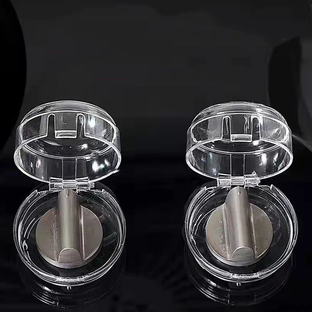 12 個のストーブノブカバー子供の安全のための耐熱性 PP 素材ユニバーサルフィットキッチン安全ガード事故を防止