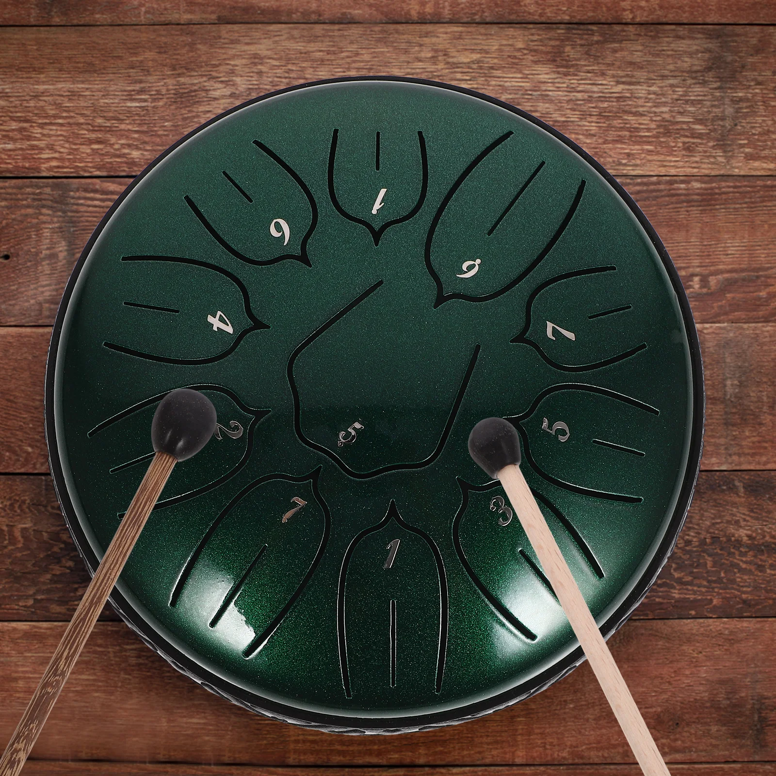 

1 Set Steel Tongue Drum Musical Instrument Hand Percussion For Kids Adults Creative Ethereal Drum Portable Pocket Stress Relief