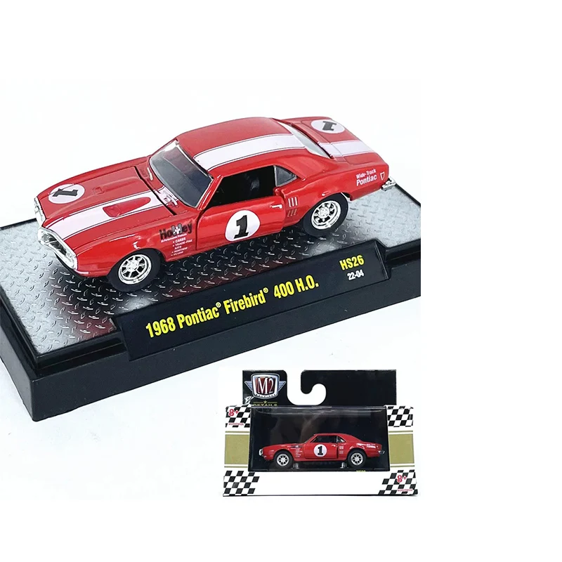 M2 MACHINES 1:64 1972 F-250 4X4 TRUCK Diecast Model Car BLUE alloy Collection model Child gift