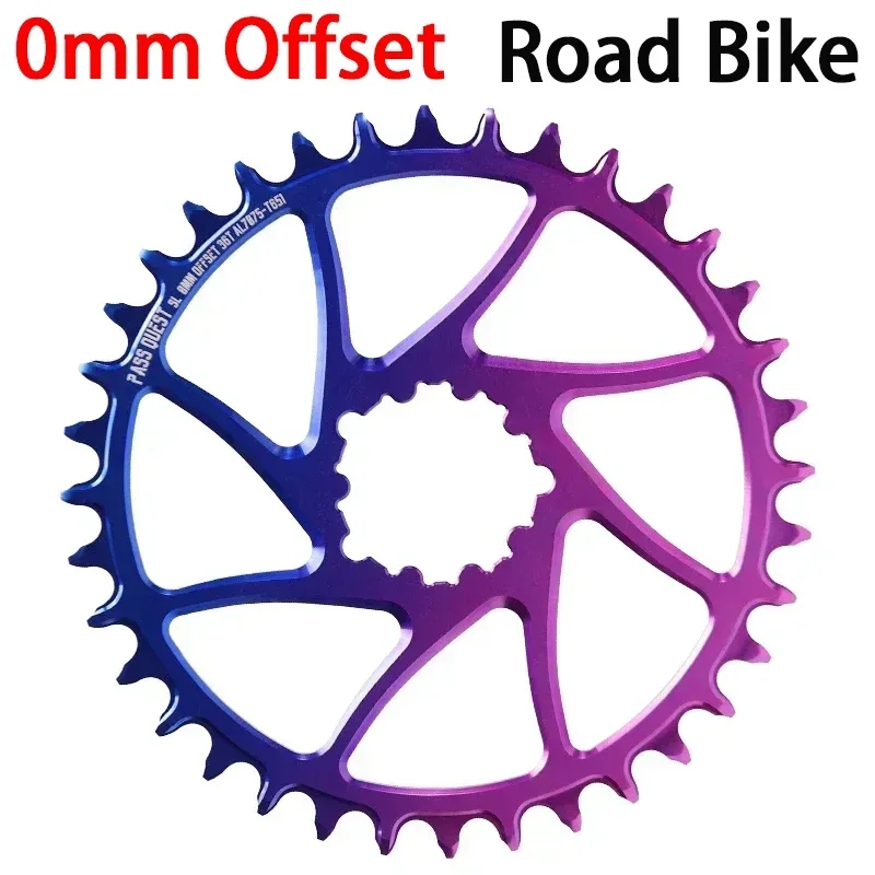 Rainbow for SRAM NX XX1 Eagle 0mm Offset Chainring Wide Narrow Teeth Chainwheel 30T/32T/34T/36T/38T/40T/42T Discfor For