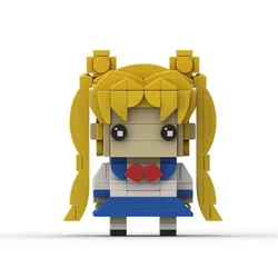 Moc building blocks are compatible with Sailor Moon decompression puzzle assembly toys diy model gift ornaments children's gifts