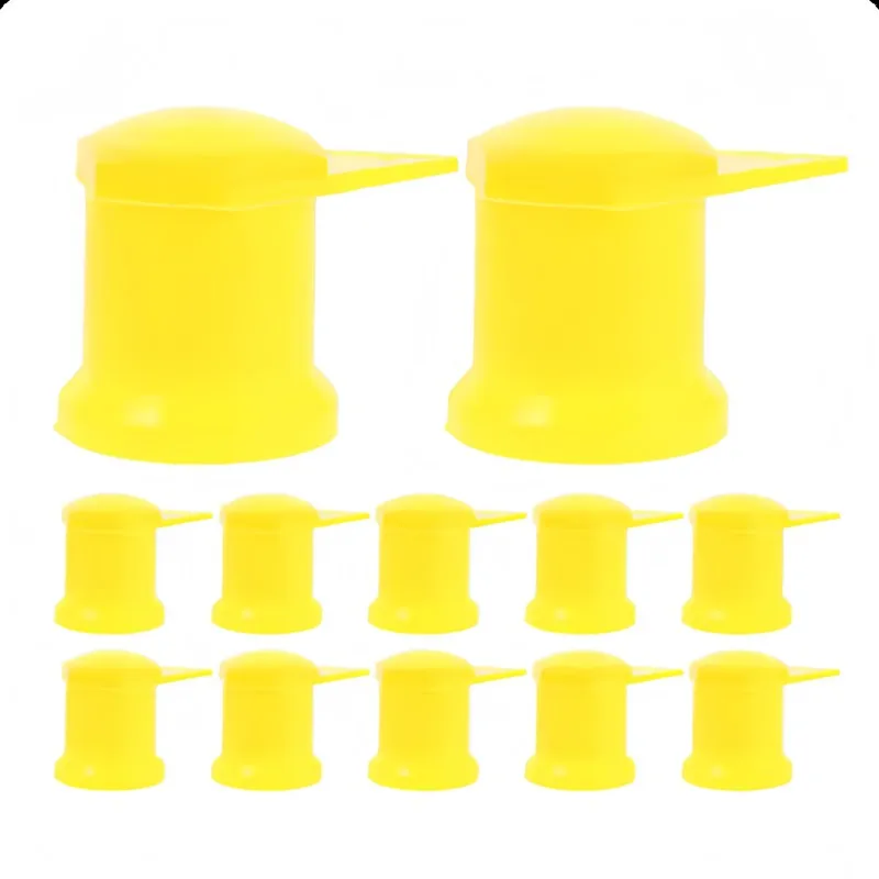 49 pcs 32mm Wheel Nut Indicators, Hexagon Shape Design for Car Wheel Lug Nuts, Multipurpose, Versatile