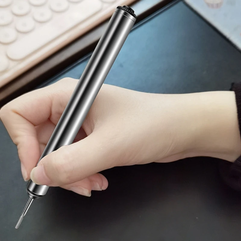 Minitaladro inalámbrico USB, herramienta rotativa, pluma grabado para carpintería, taladro eléctrico