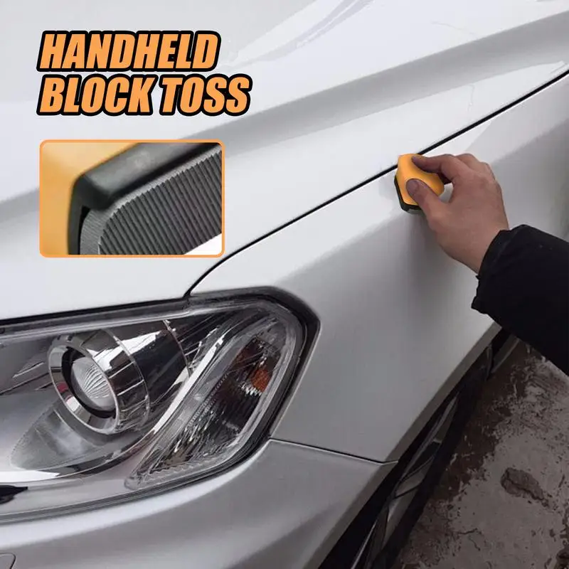 Denibbing File Two Sided Files for Grinding Car Paint Polishers Automotive Accessories Exterior Repairing Tool block toss
