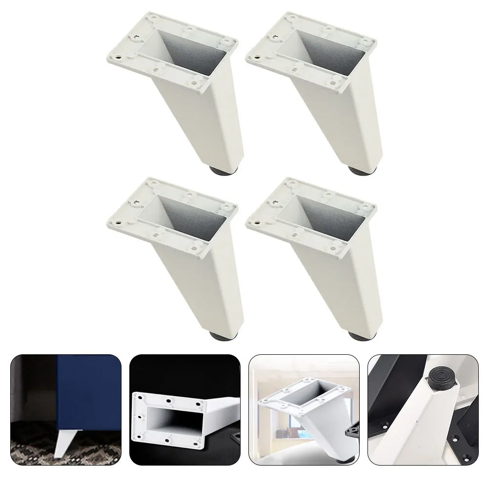 

4pcs Adjustable Sofa Legs Aluminum Alloy Furniture Support Leg For Bathroom Cabinet Tea Table Cabinet Feet Durable