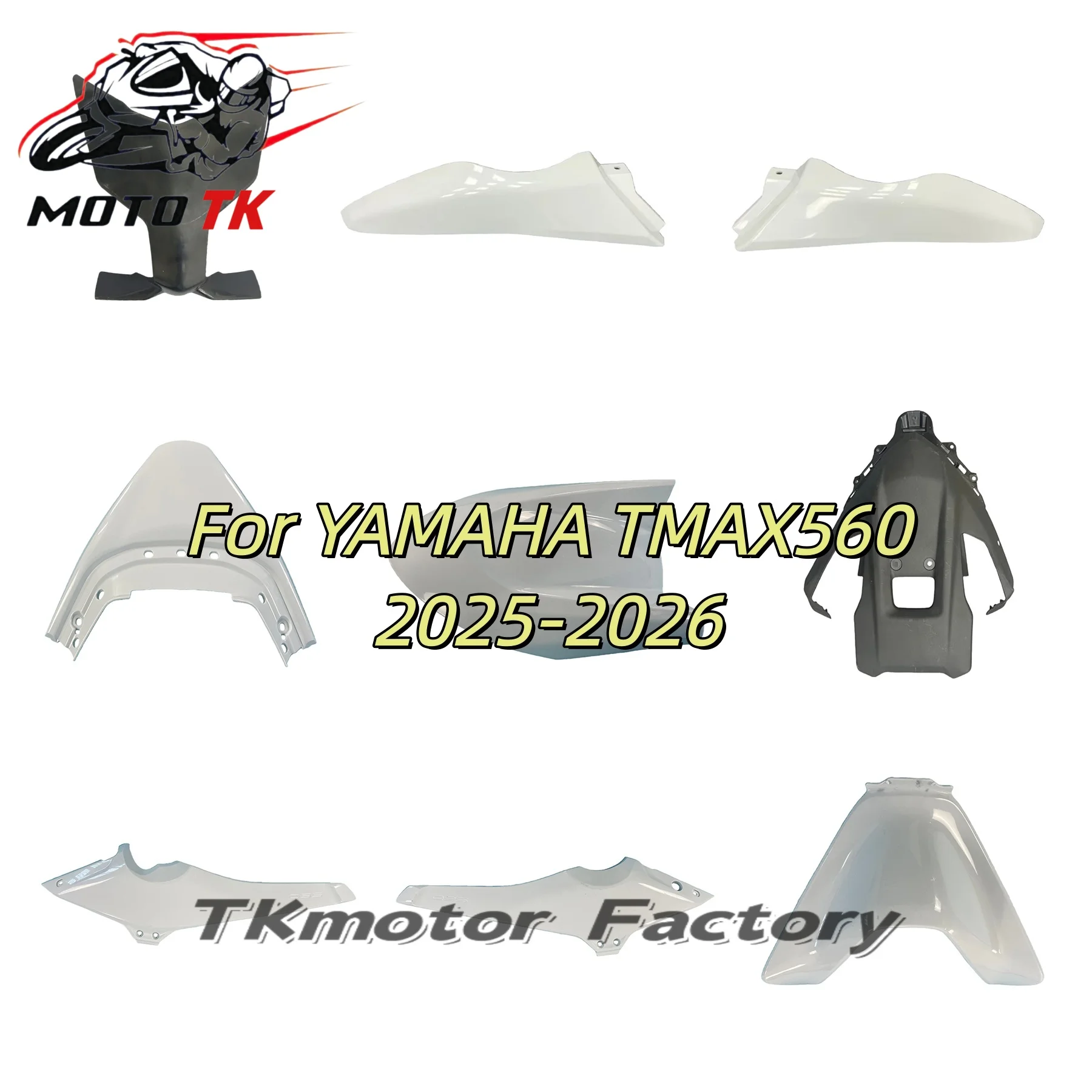 For YAMAHA TECH MAX TMAX 560 2025 2026 Fairing Motorcycle Set Body Kit Decoration Plastic Guard Plate Shell Injection Fairings