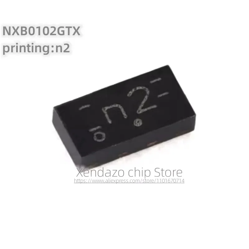 10pcs/lot NXB0102GTX printing n2 XSON-8 package Original genuine Dual power conversion transceiver chip