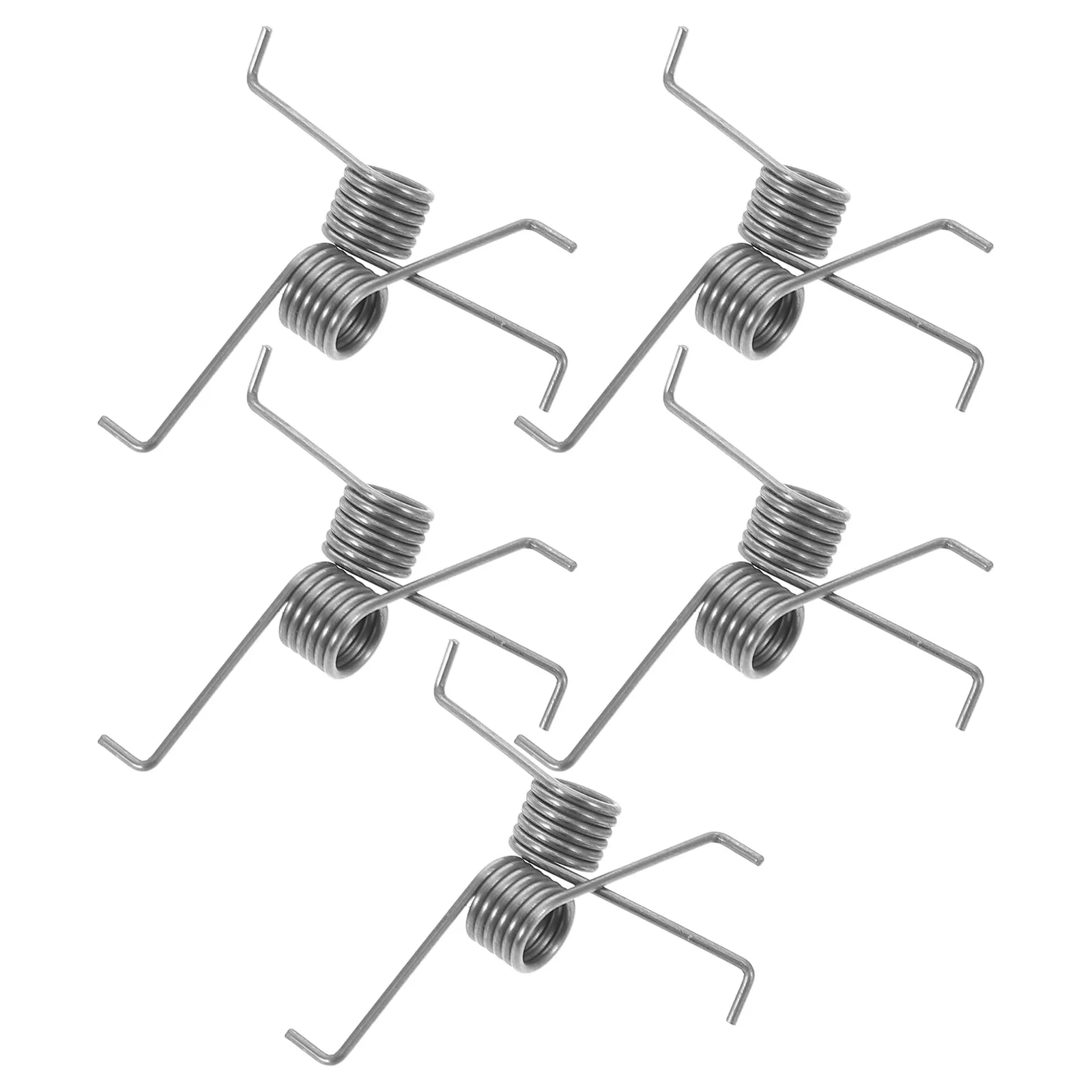 

10pcs High Elasticity Torsional Trash Can Spring Replacement Metal Parts for Household Outdoor Camping Garbage Bin Lid Open