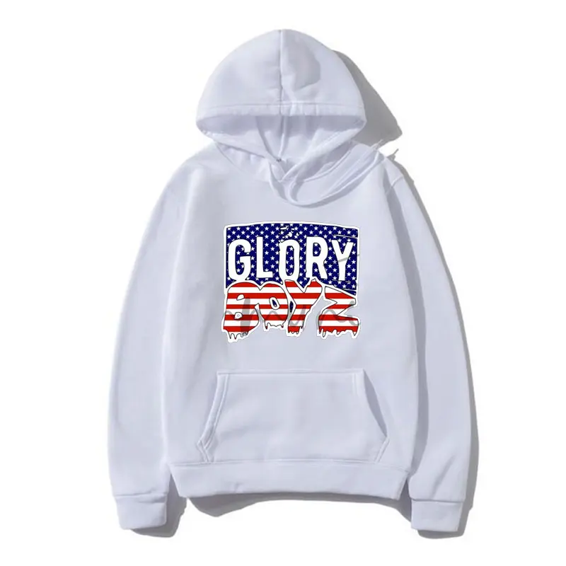 Rapper Chief Keef Glory Boyz Printed Hoodie Fashion Hip Hop Sweatshirts Autumn Winter Oversized Long Sleeve Pullover Men's Women