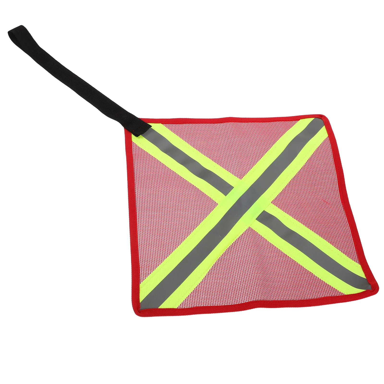 

Reflective Kayak Safety Flag Durable Oxford Cloth Polyester PVC Visibility Night Fog Towing Canoe Boating Outdoor Sports