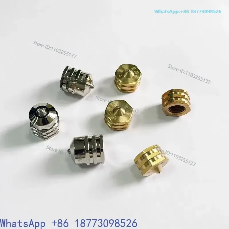 Special nozzle for hot melt glue machine threaded accessories glue head direct spray copper nozzle 1PCS
