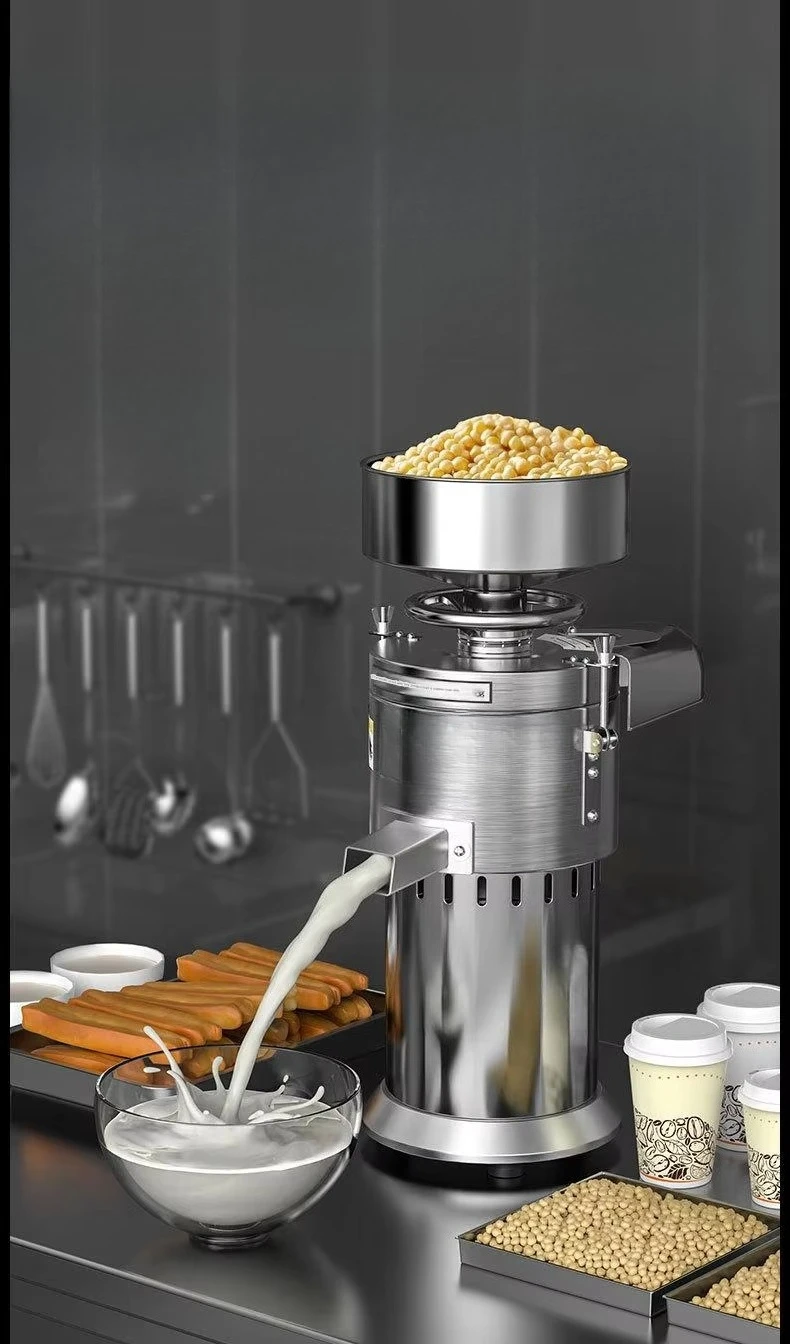 Automatic Soybean Berry Machine Nut Processor Fresh Kitchen Life Grinder Core Motor