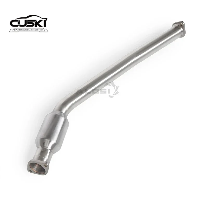 

Suitable for Subaru BRZ 2.4L 2021- Automotive exhaust retrofit stainless steel unsupported exhaust front pipe resonator