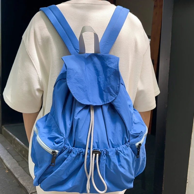 

Мужской складной рюкзак, подходящий для пеших прогулок, путешествий и исследования на открытом воздухе, большой вместимости для удобного хранения.