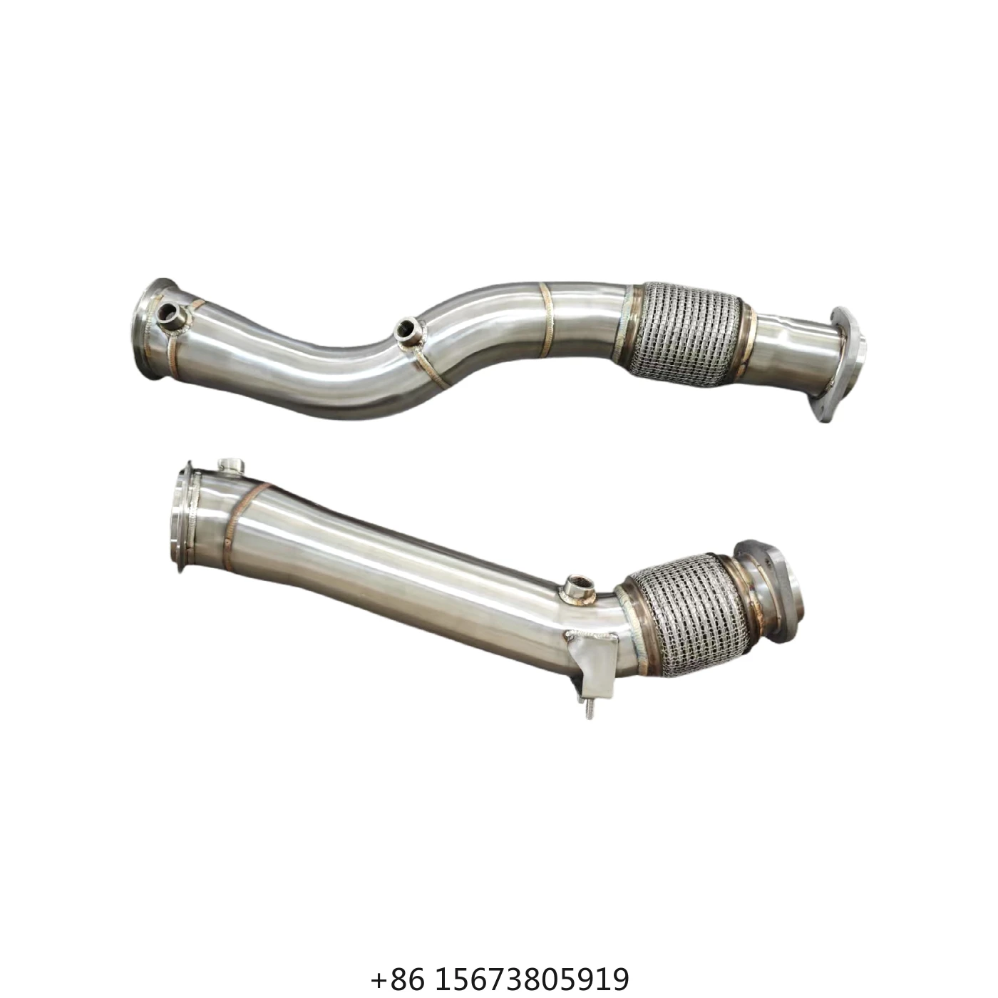 

F97 X3M F98 X4M S58 3.0T Exhaust Downpipe 3.0T Engine S58 X3M/X4M Fit Stainless Steel High Flow Boosts Power Reduces Backpressur