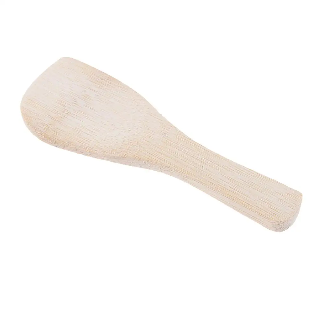 Wooden Cooking Shovel Rice Spatula Turner Kitchen Utensil Wok Tool for Scraping, Stirring, Tasting and Mixing