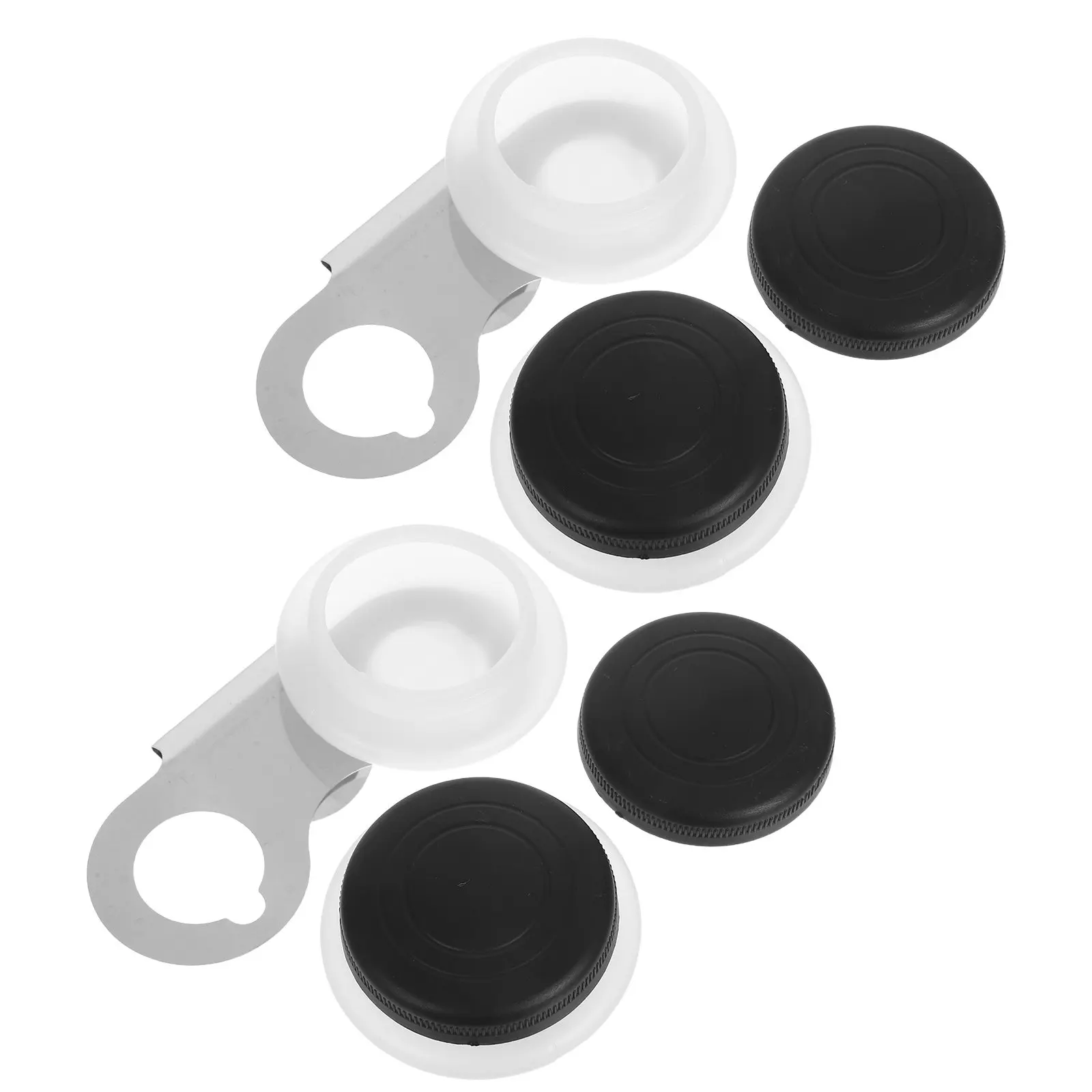 

4Pcs Portable Painting Palette Box Outdoor Artist Paint Palette Cups with Lid Travel Paint Storage Organizer Pigment Mixing