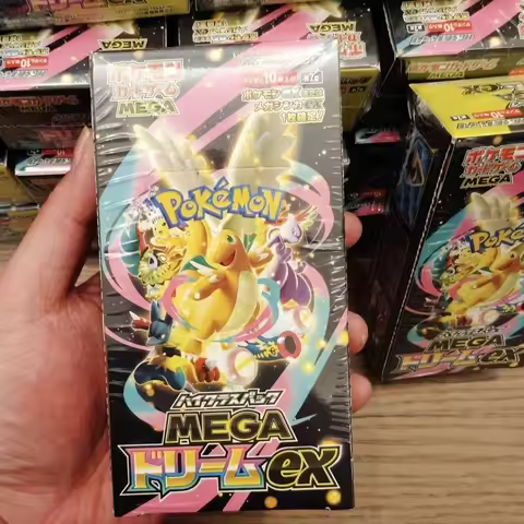 Pokemon TCG 2026 New M2a JP Edition Trading Collectible Cards Mega Dream EX Golden Box Booster Pack Birthday Gift Toys