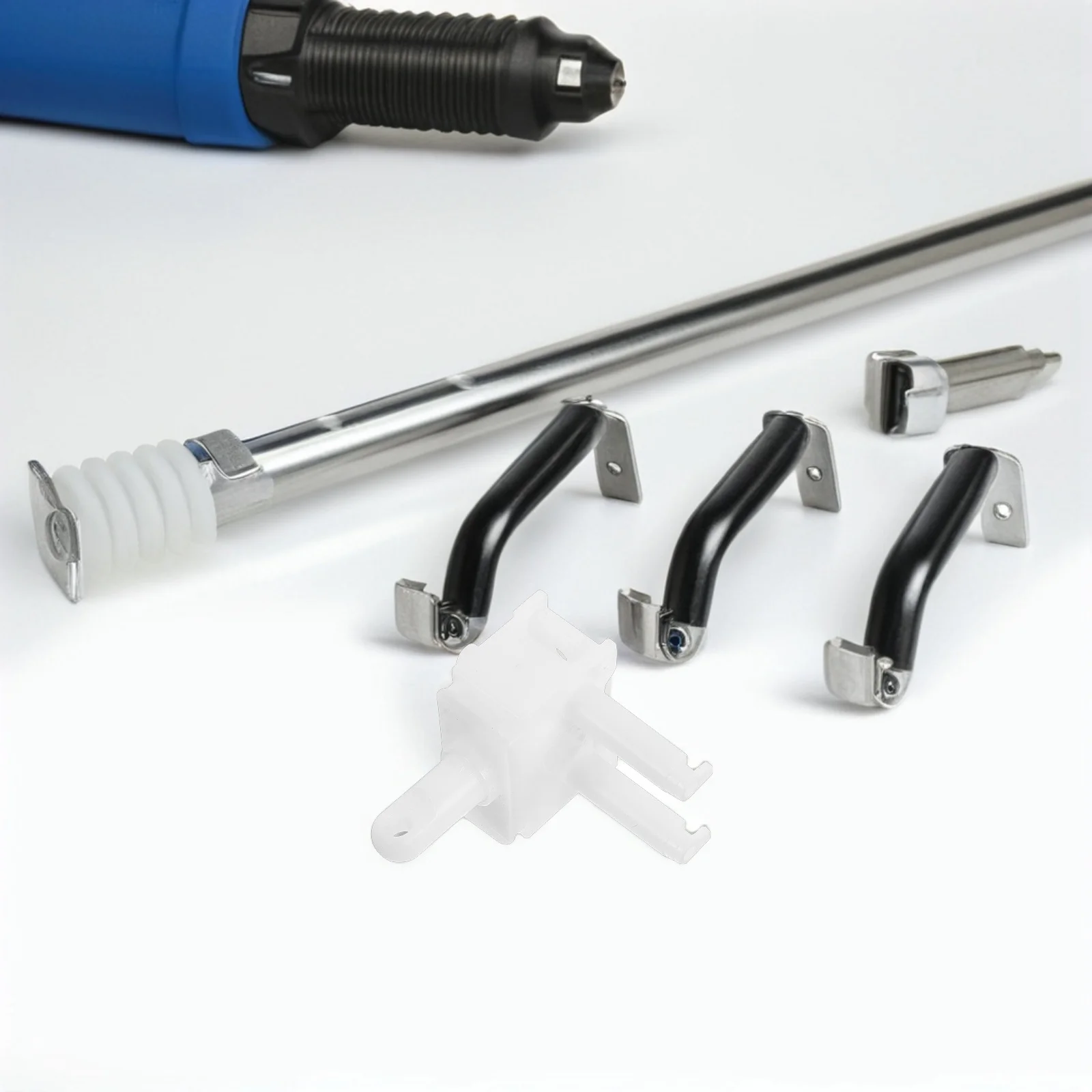 

2Pcs Blinds Replacement Parts White Vertical Blind Repair Kit Hardwearing Accessories for Home Office Hotel Window Treatments